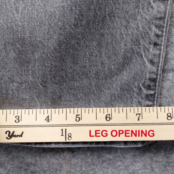 Madewell ’90s Straight Jeans Women’s Sz 26 Gray Wash High Rise Classic Denim - Picture 6 of 12